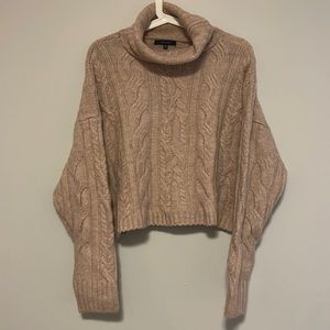 Cropped Beige Sweater | Fashion Nova